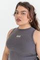 Musculosa Pulau Btfly Tank Top Gris