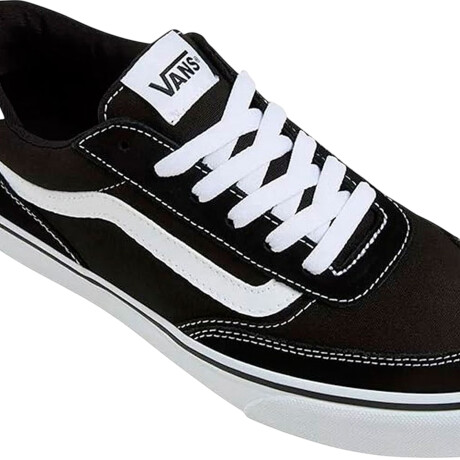 CHAMPION HOMBRE VANS BROOKLYN LS Black & White