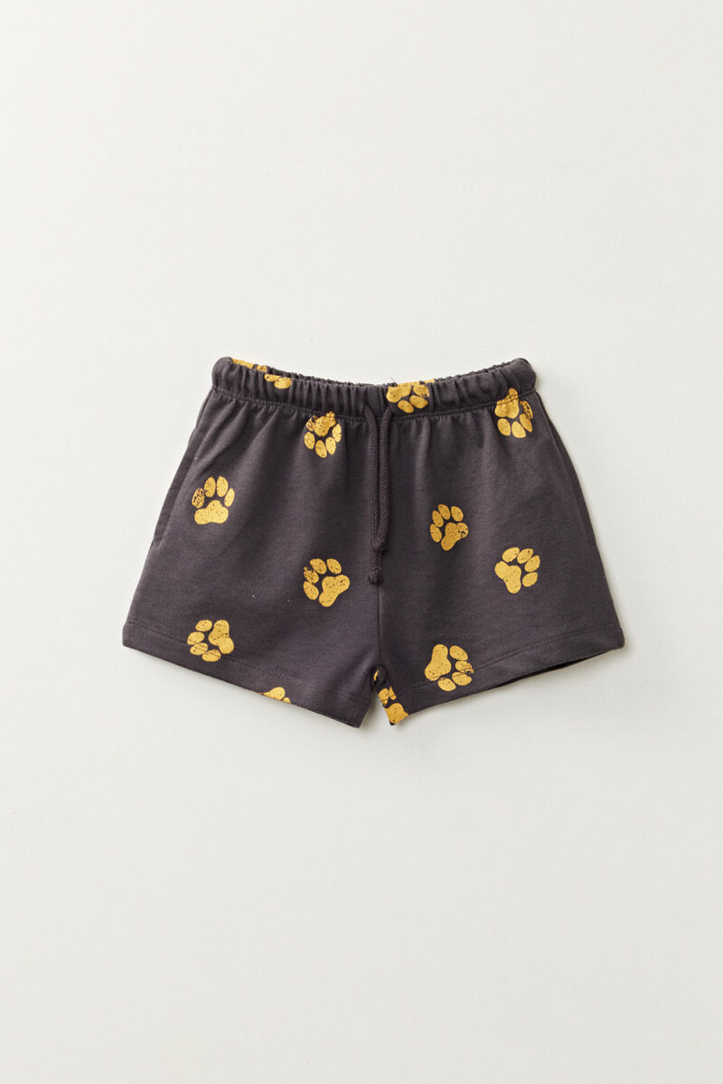 Short - Rey Leon Gris Oscuro 
