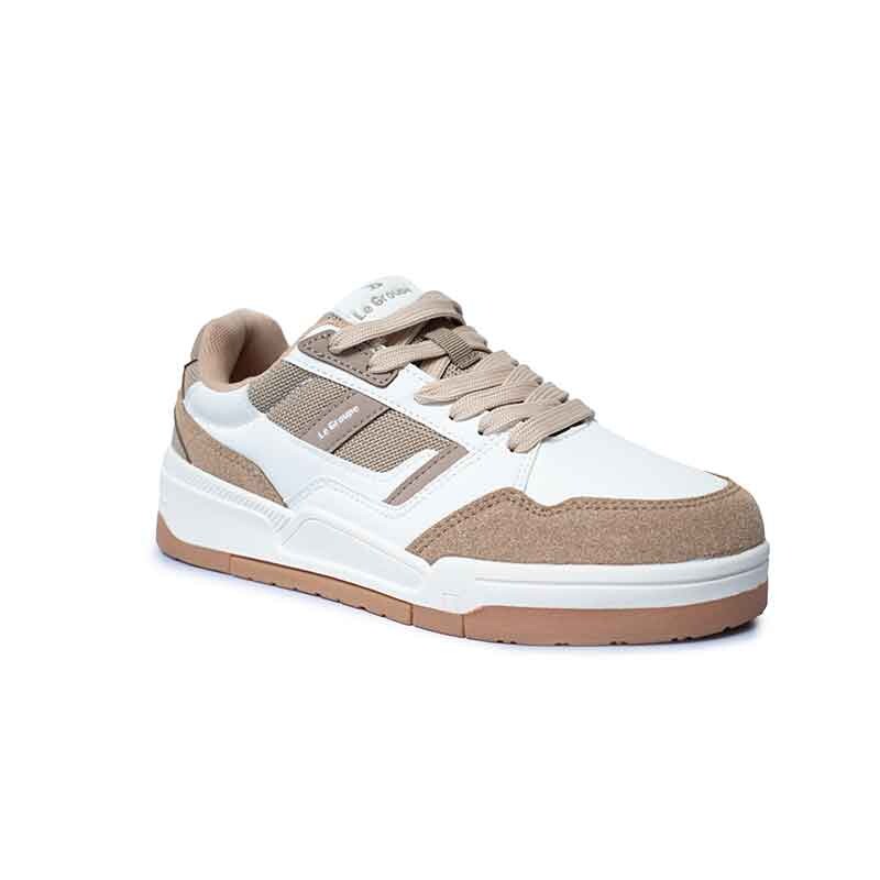 Zapato Dama LeGroupe CAMEL/OFF WHITE