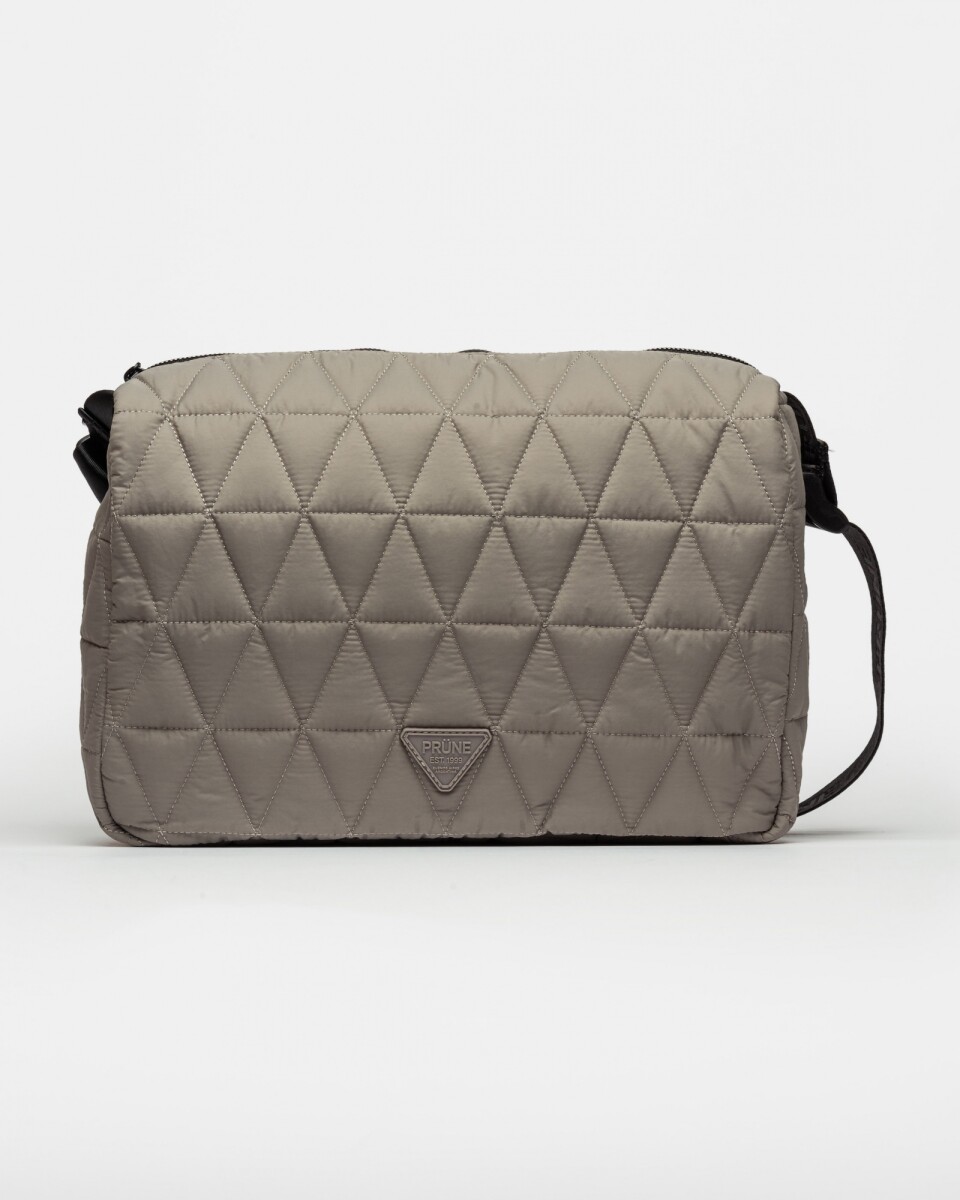 Bolso Thunder En Nylon - Gris 