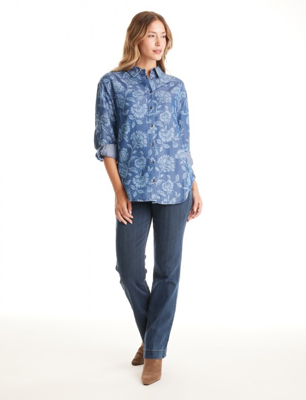 Camisa Lyocell Flore JEAN