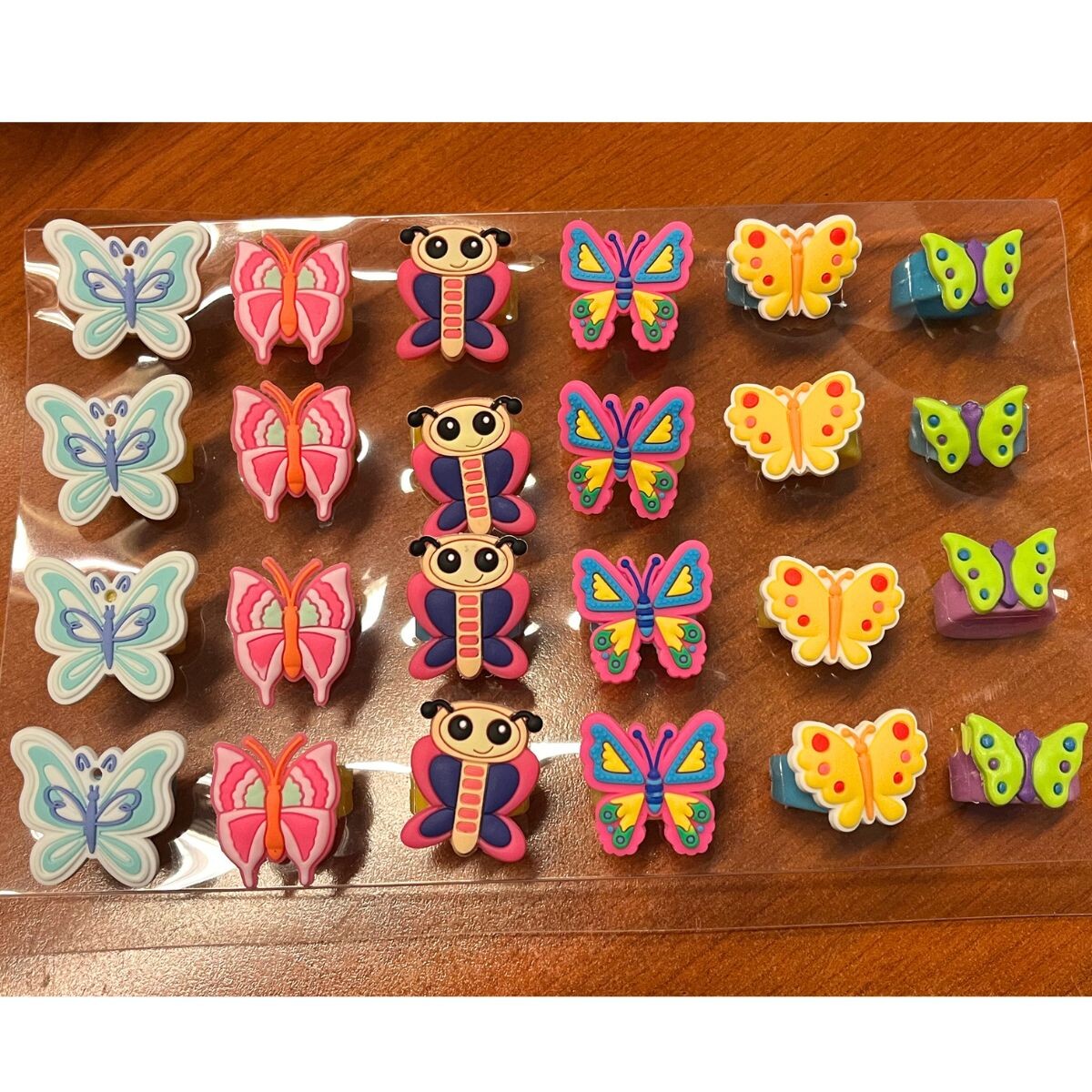 Anillos de Goma - Mariposa 