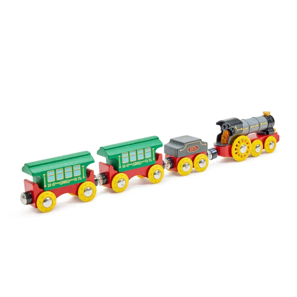Tren de vapor retro con luces y sonidos Hape 