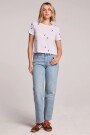 REMERA TOSSED HORSES Blanco