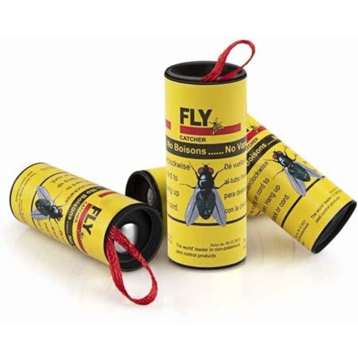 Rollo pegamento para moscas x 4 unidades