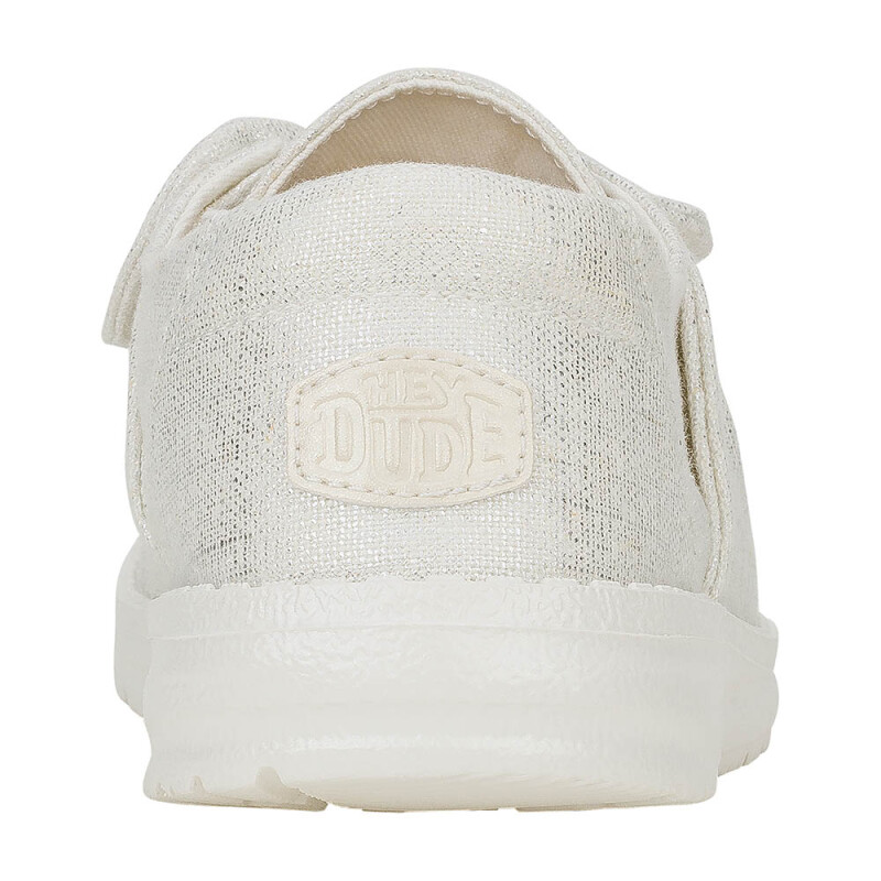 Wendy Bow Shimmer - Mujer Metallic Silver