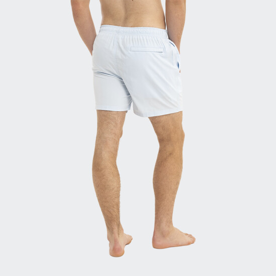 Short Reef Swim Liso Celeste