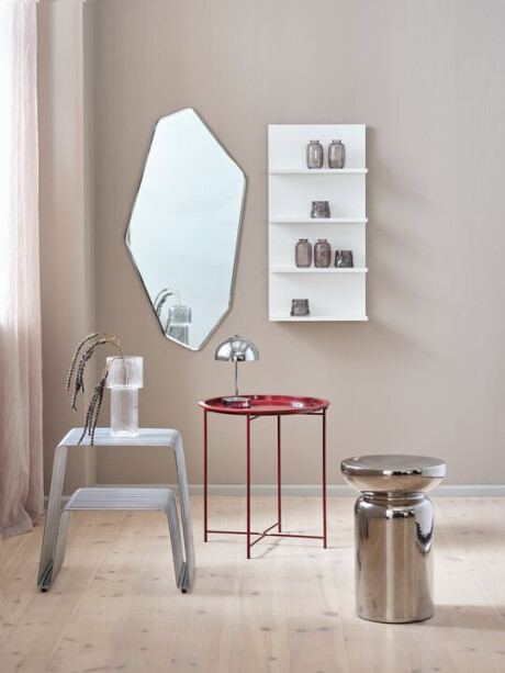 Estante de pared KARSTOFT 4 estantes blanco Estante de pared KARSTOFT 4 estantes blanco