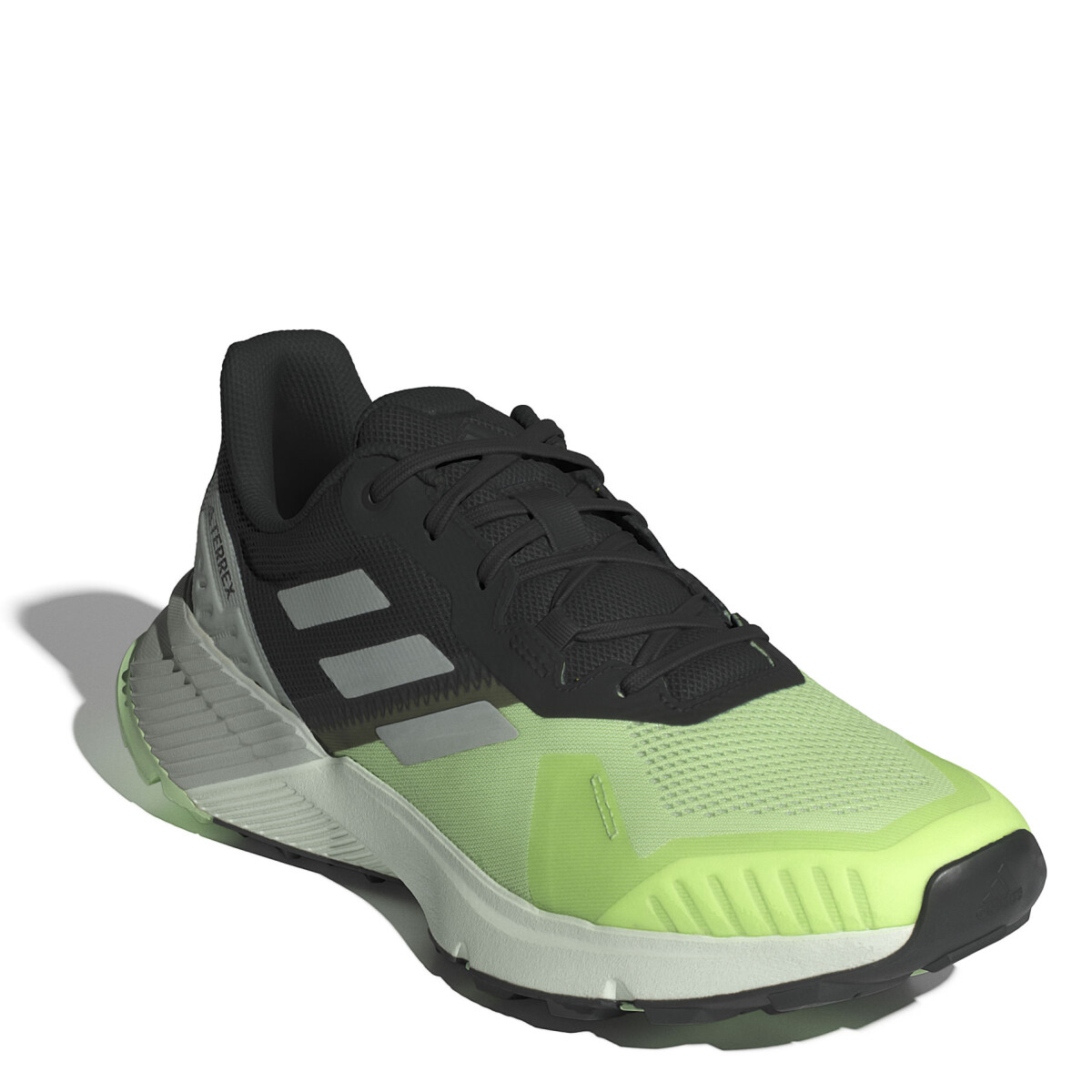 Championes de Hombre Adidas Terrex Soulstride - Verde - Negro - Plateado 