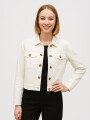Campera Birom Marfil / Off White