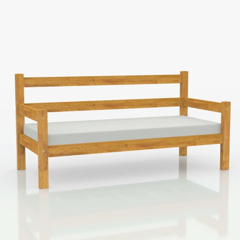 Cama Marinera con Respaldo Meneghetti Miel Cama Marinera con Respaldo Meneghetti Miel