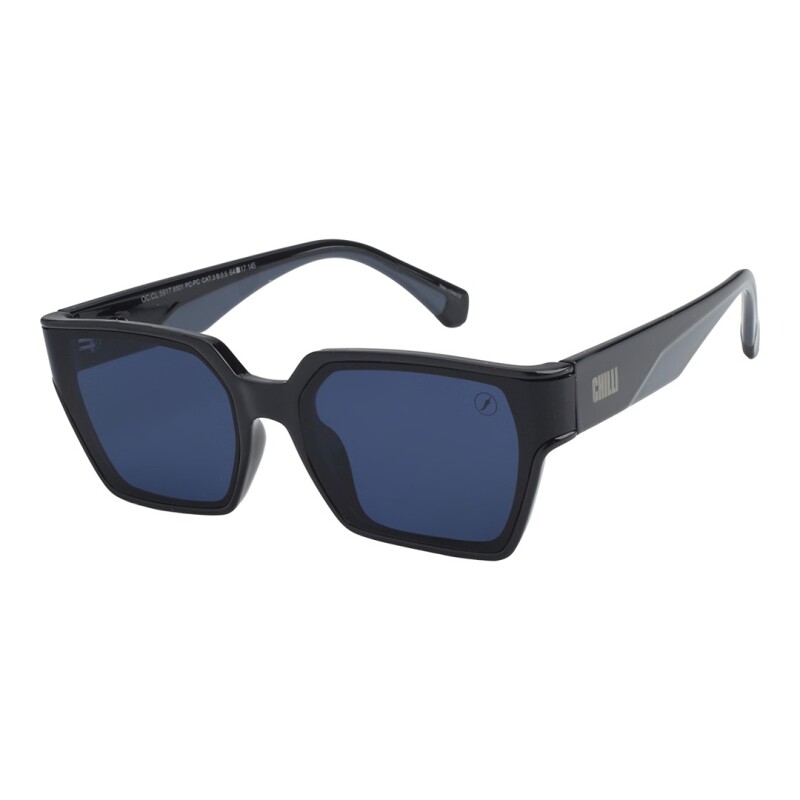 Lentes de Sol Chilli Beans Sucre Negro - Azul
