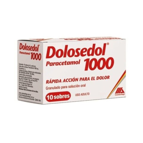 Dolosedol 1000 por 10 sobres Dolosedol 1000 por 10 sobres