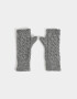Guantes Varios Clasico Guantes Tejidos - Gris Melange
