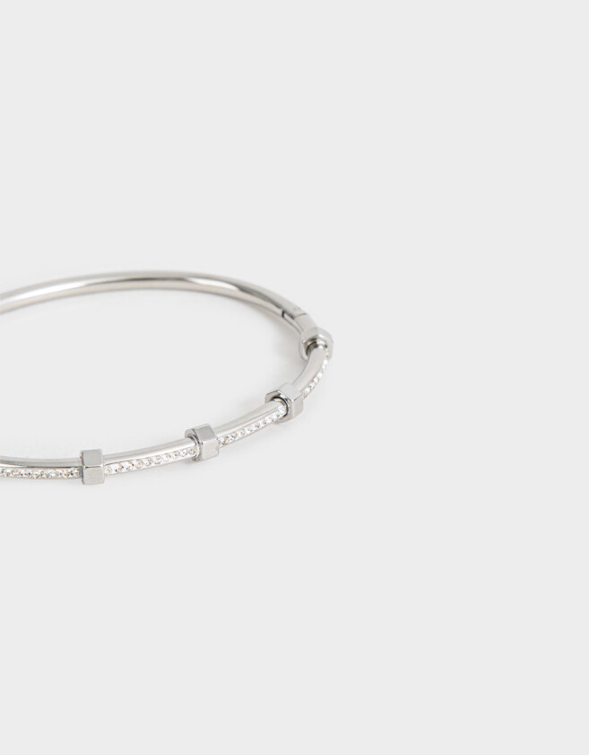 Pulseras Rígidas Premium Silver Pulseras Rígidas Premium Silver - Plateado
