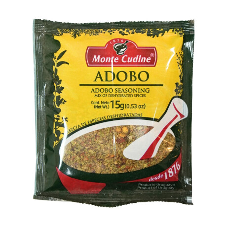 Adobo Monte Cudine 15g Adobo Monte Cudine 15g