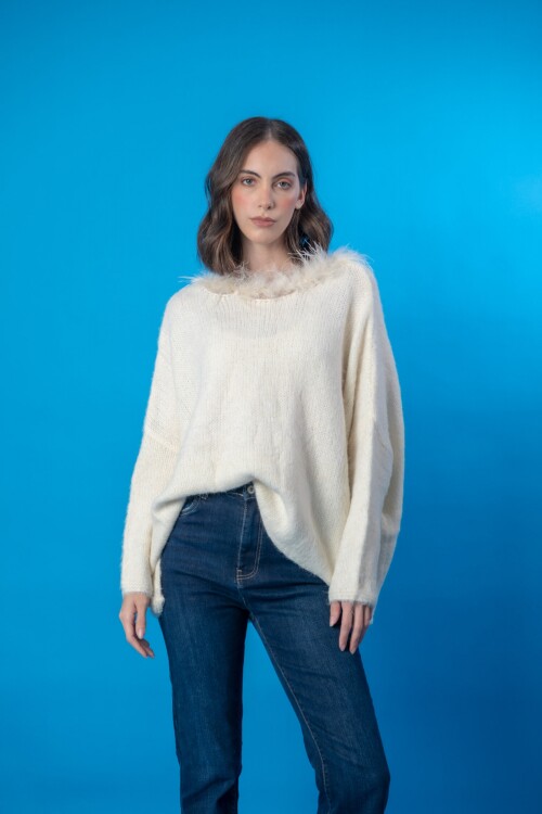 Sweater Fausta Crema
