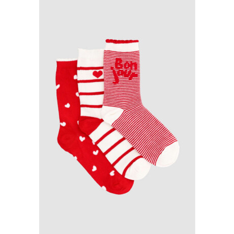 Pack x3 media infantiles con diseño Variante 40