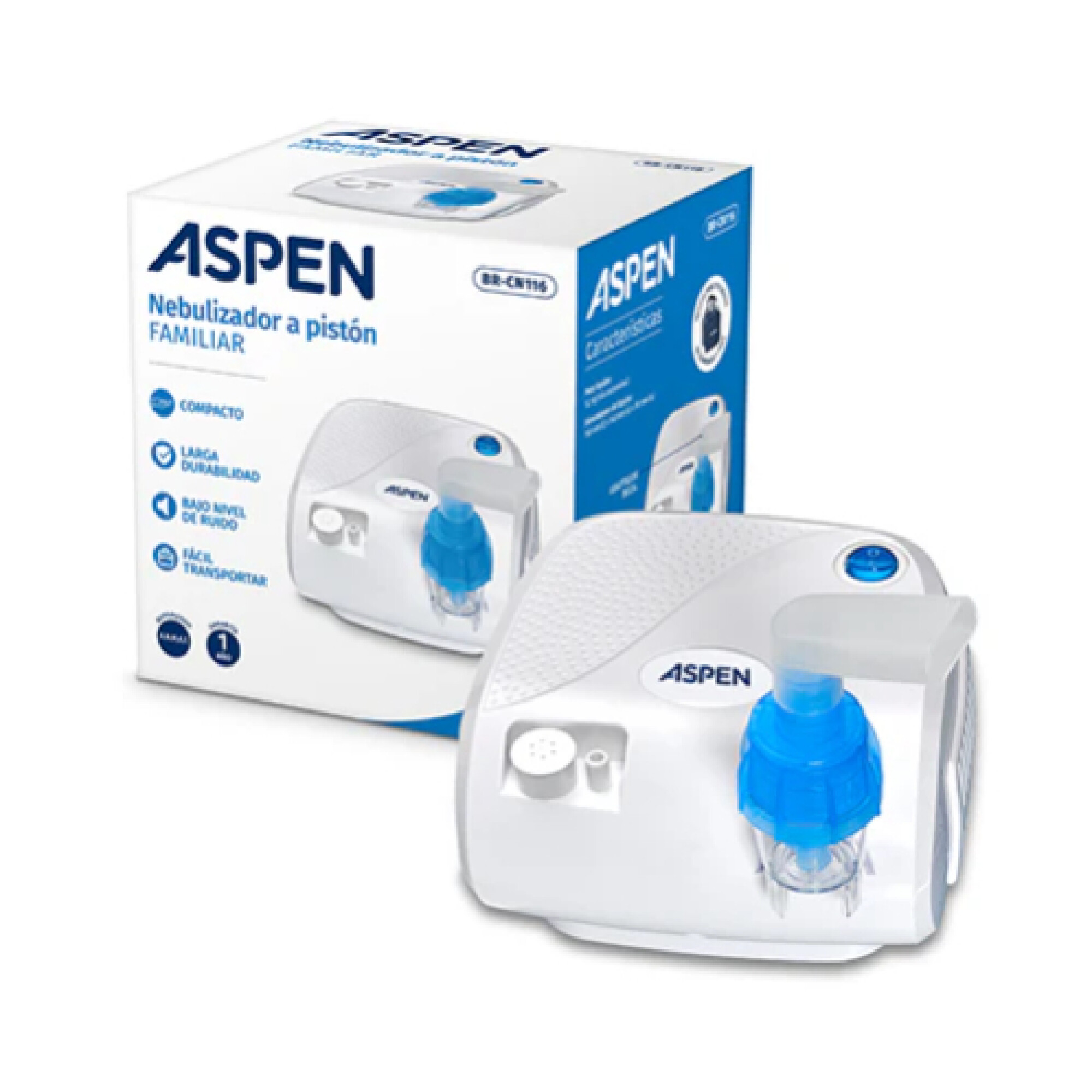 Nebulizador compresor a Piston Aspen