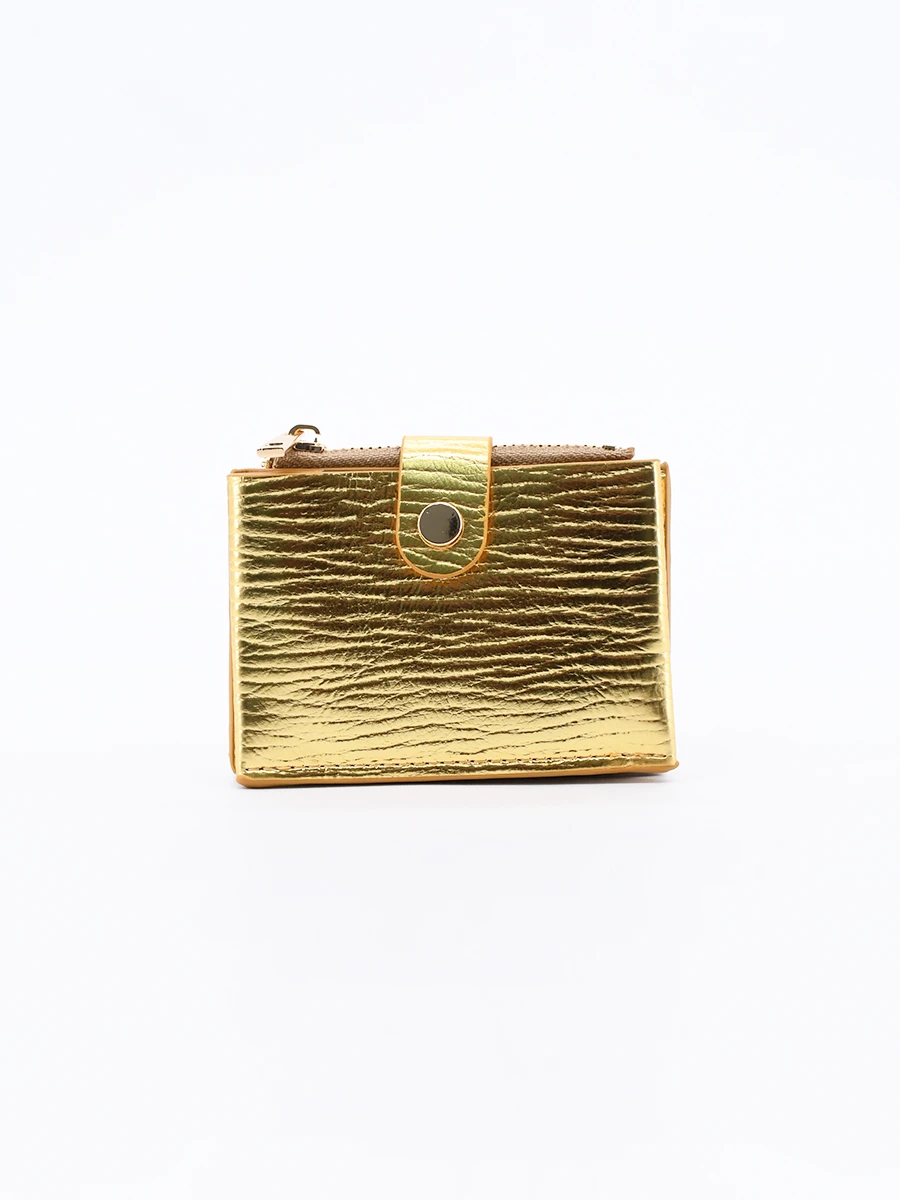 BILLETERA MADISON - DORADO 