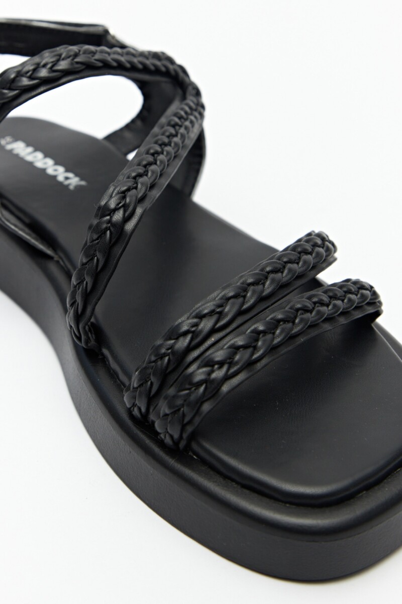 SANDALIA TIBI Negro