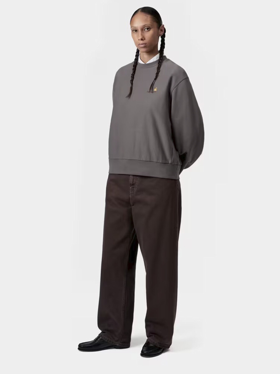 W' AMERICAN SCRIPT SWEAT 