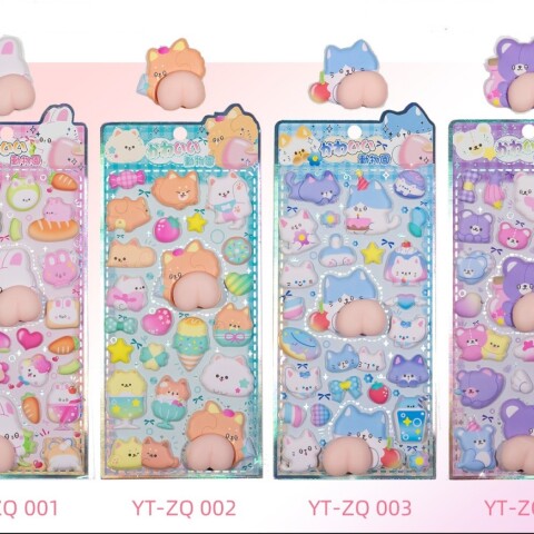 PEGATINAS ACOLCHADAS DE MASCOTAS ADORABLES PEGATINAS ACOLCHADAS DE MASCOTAS ADORABLES