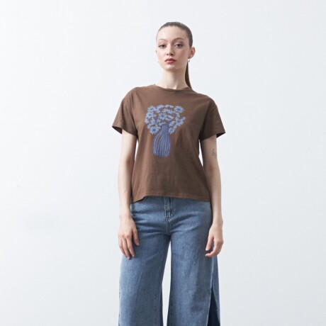 REMERA BONETERO Café