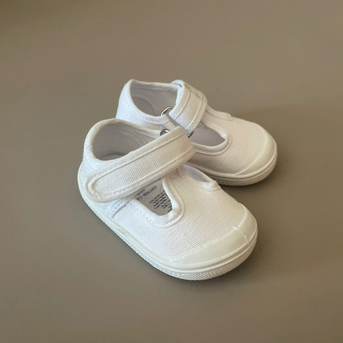 Guillermina De Lona Canvas Baby - Blanco 