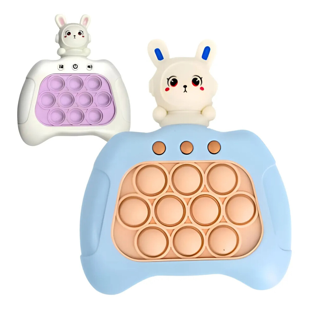 Pop it eléctrico, juego anti-stress, para la memoria, super divertido Animalito celeste