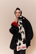 Bufanda Holstein NEGRO Y CRUDO