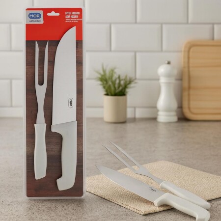 Set Cuchilla Con Tenedor Trincheta Mor Set Cuchilla Con Tenedor Trincheta Mor