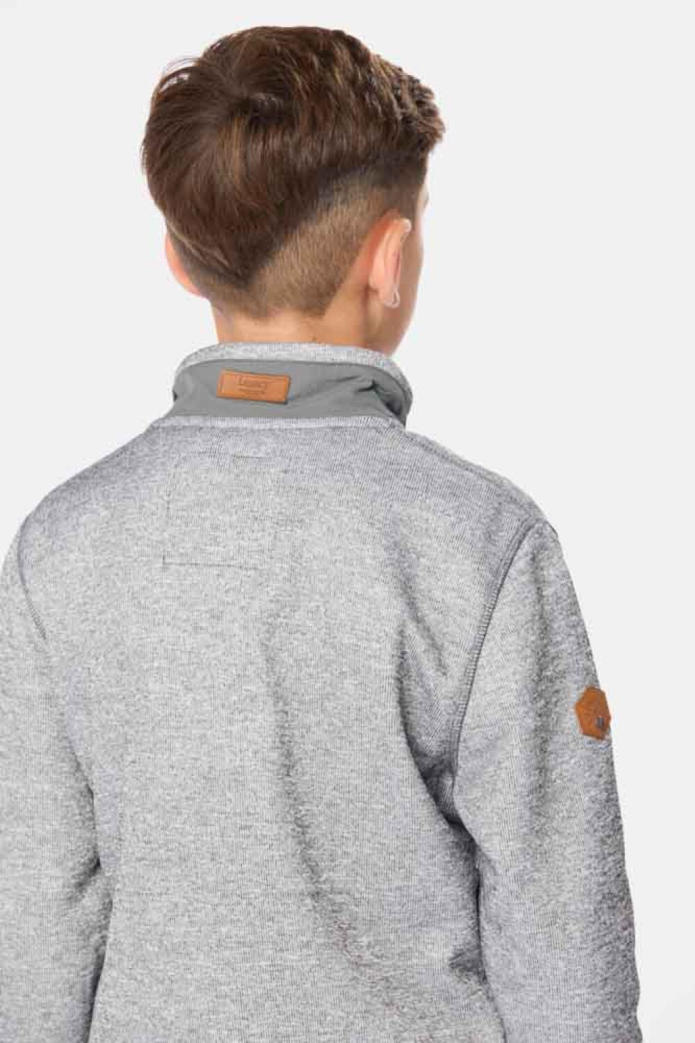 CAMPERA FELPA ESPECIAL Gris
