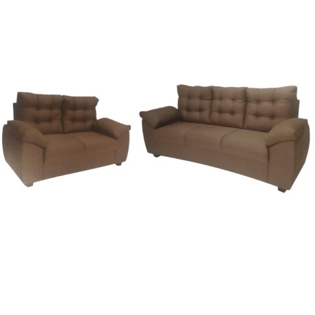 SOFA 3 + 2 LUGARES CARIBE T26 MARRON SOFA 3 + 2 LUGARES CARIBE T26 MARRON