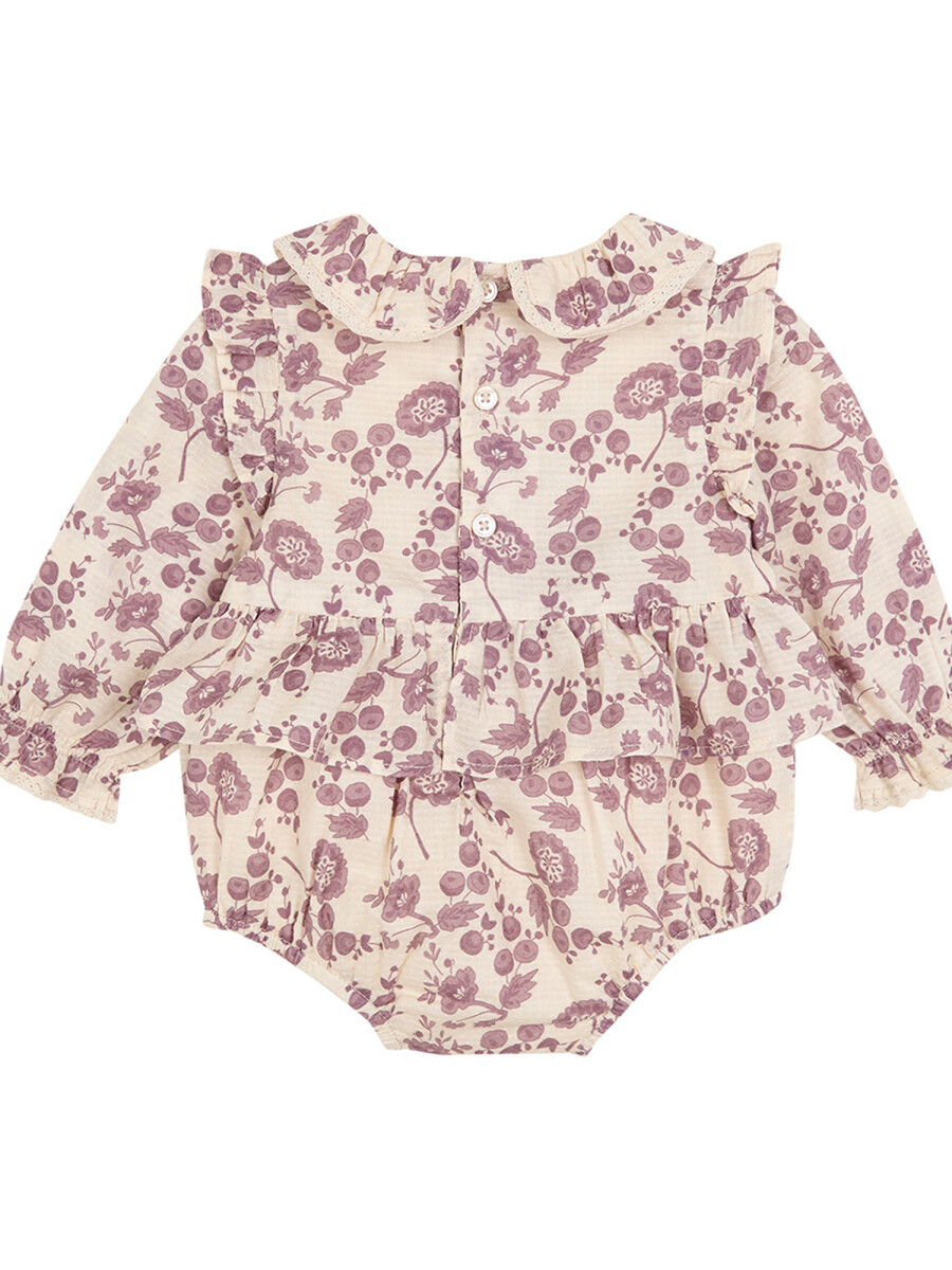 Conjunto Con Capota Purpura