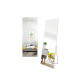 Espejo De Pie Lumax Rox Marco Rectangular 80 x 180cm Blanco