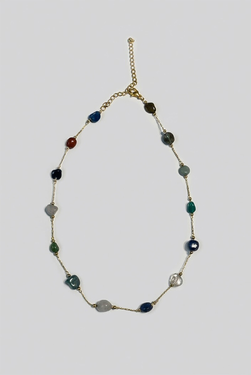 COLGANTE PIEDRAS - MULTICOLOR 