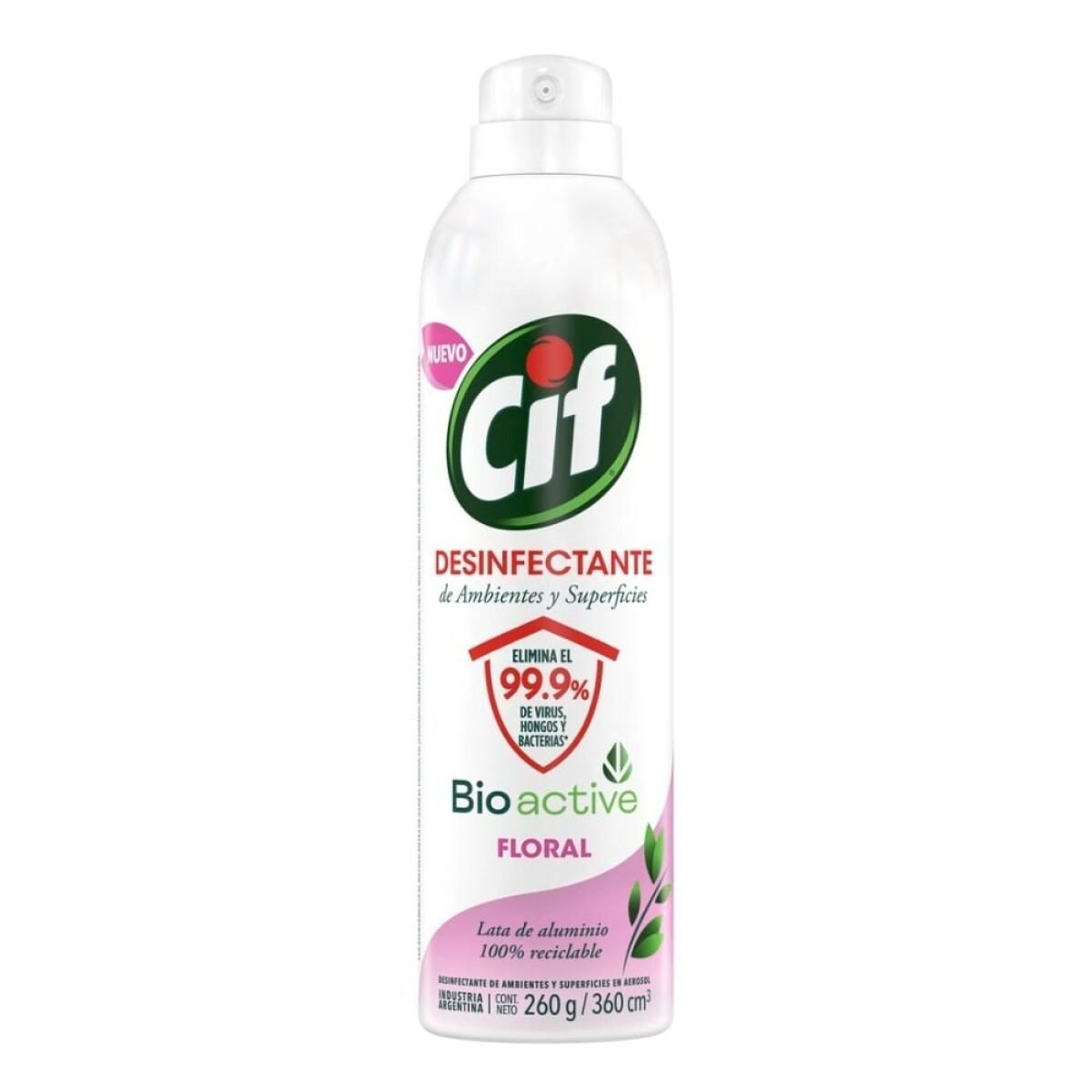 Cif Aerosol Bioactivo Flor 260g 