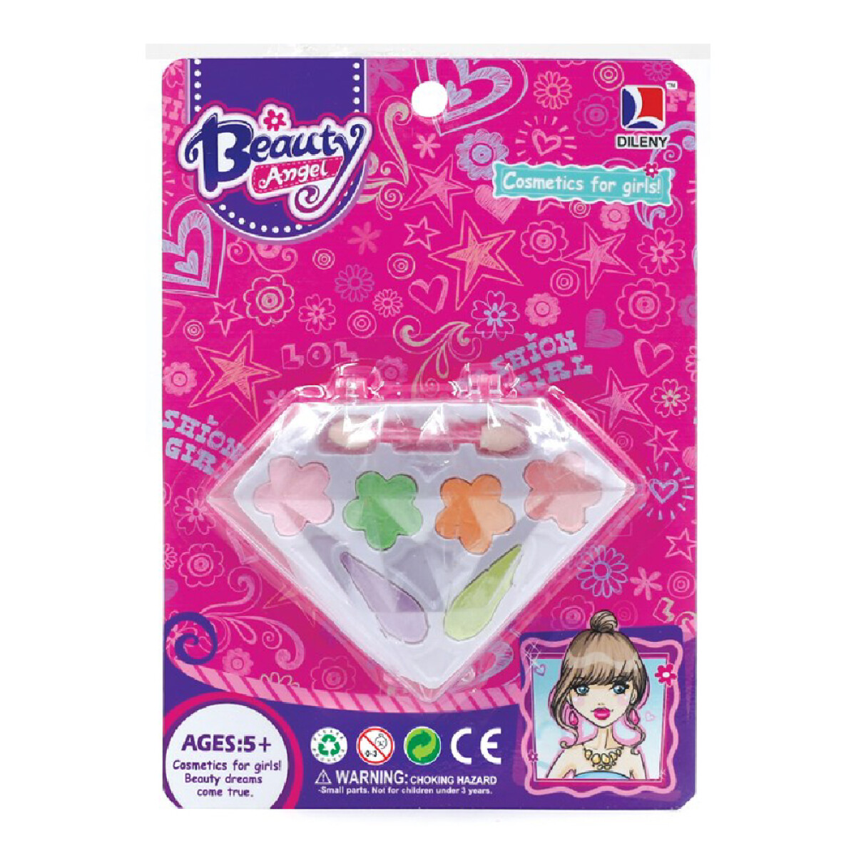 Maquillaje Infantil Diamante Bc 9652 