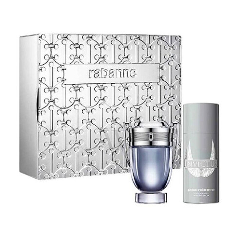 ESTUCHE PACO RABANNE INVICTUS EDT 100 ml+ Desodorante 150 ml Sin color