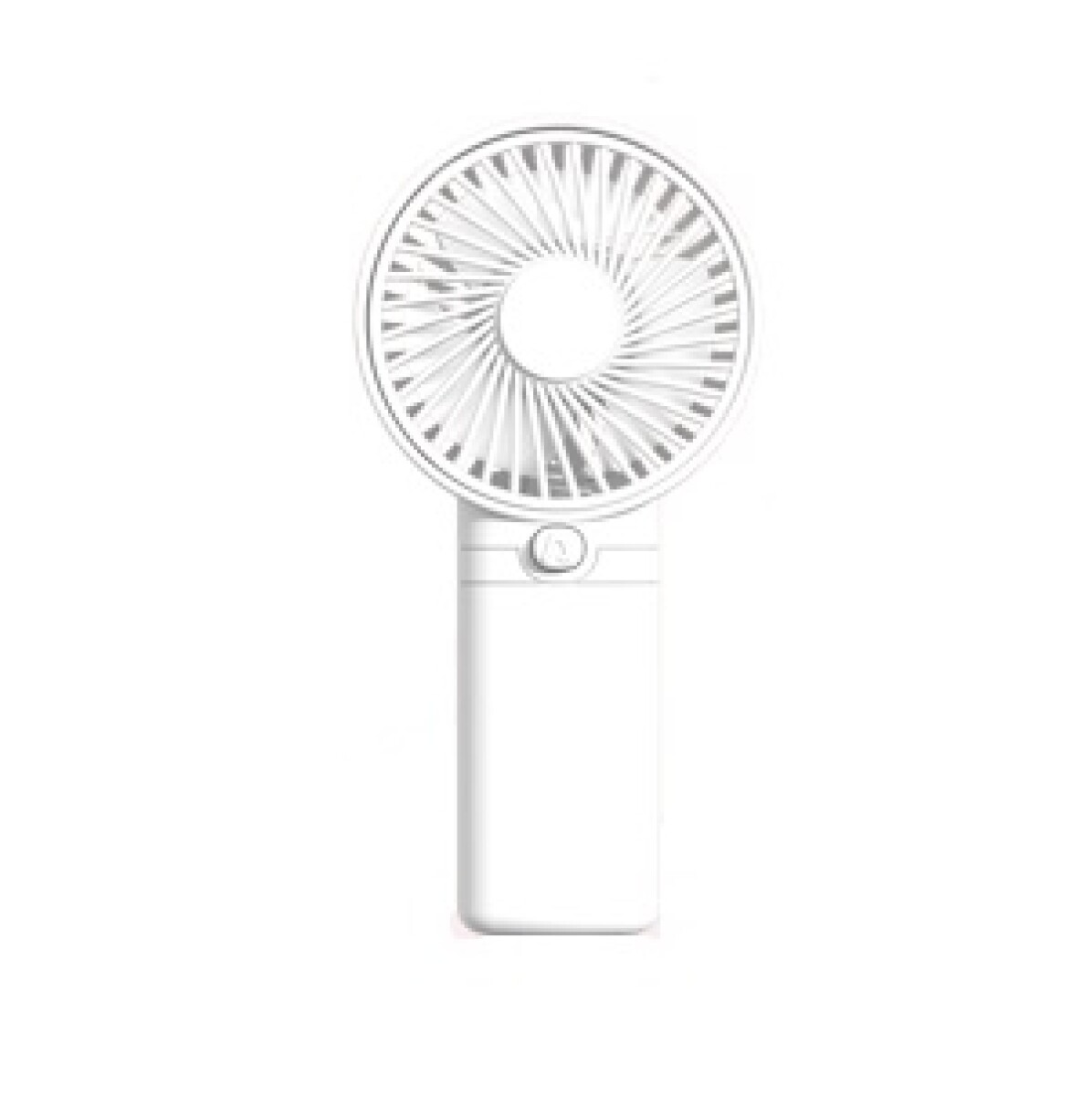 Mini ventilador - blanco 