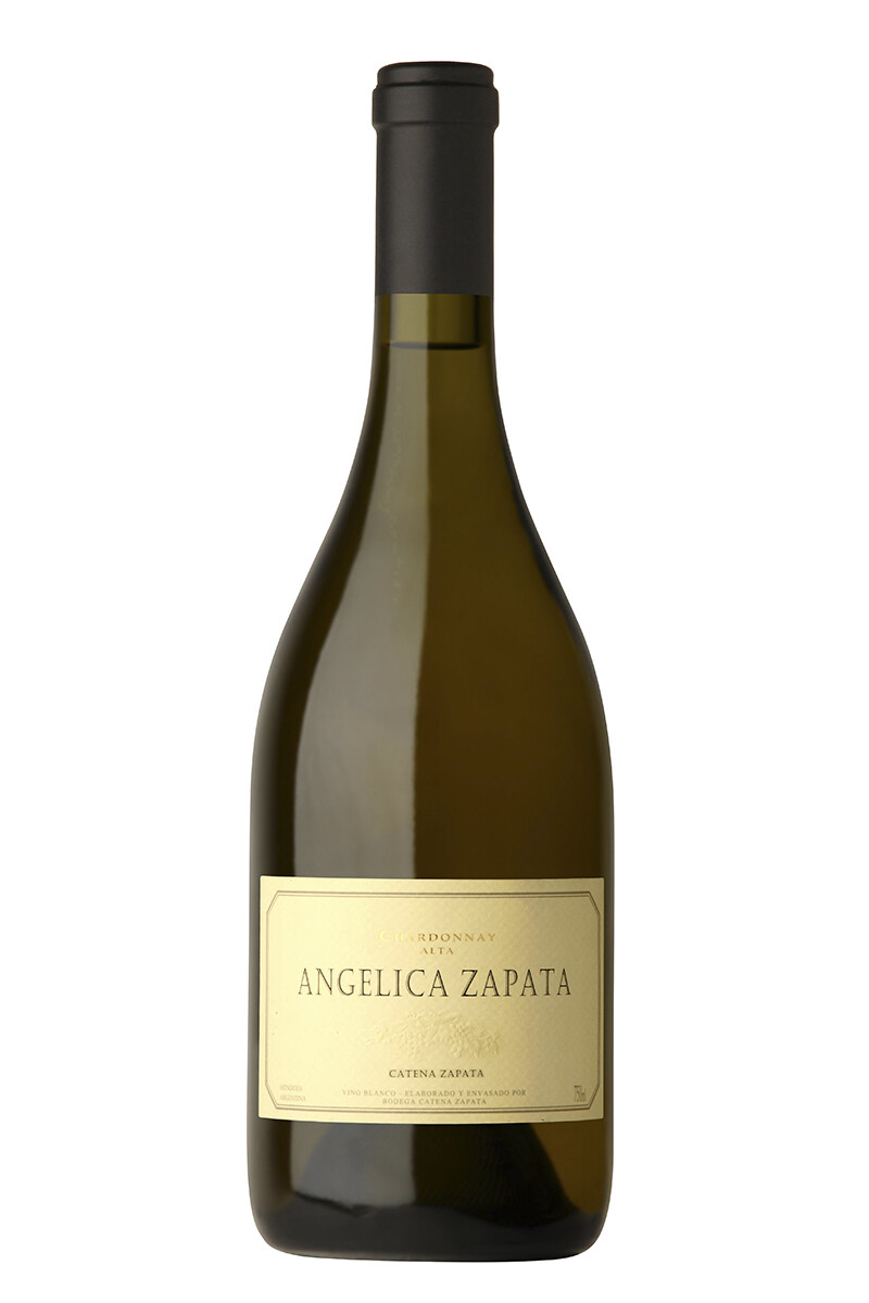 Vino ANGÉLICA ZAPATA Chardonnay Alta 750ml. 