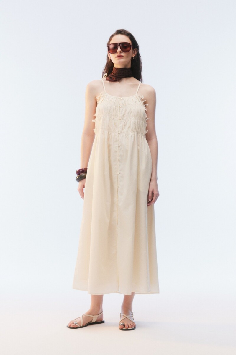 VESTIDO PAULI Crudo