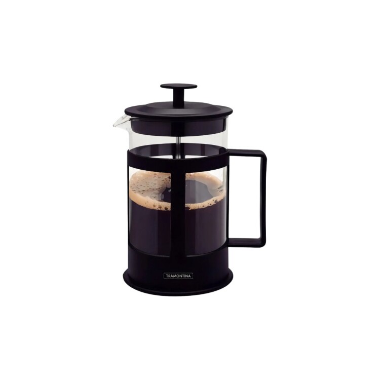 CAFETERA PRENSA FRANCESA TRAMONTINA 1 LITRO NEGRO