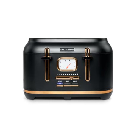 TOSTADORA MUSE MS131BC PARA 4 PANES COLOR NEGRO TOSTADORA MUSE MS131BC PARA 4 PANES COLOR NEGRO