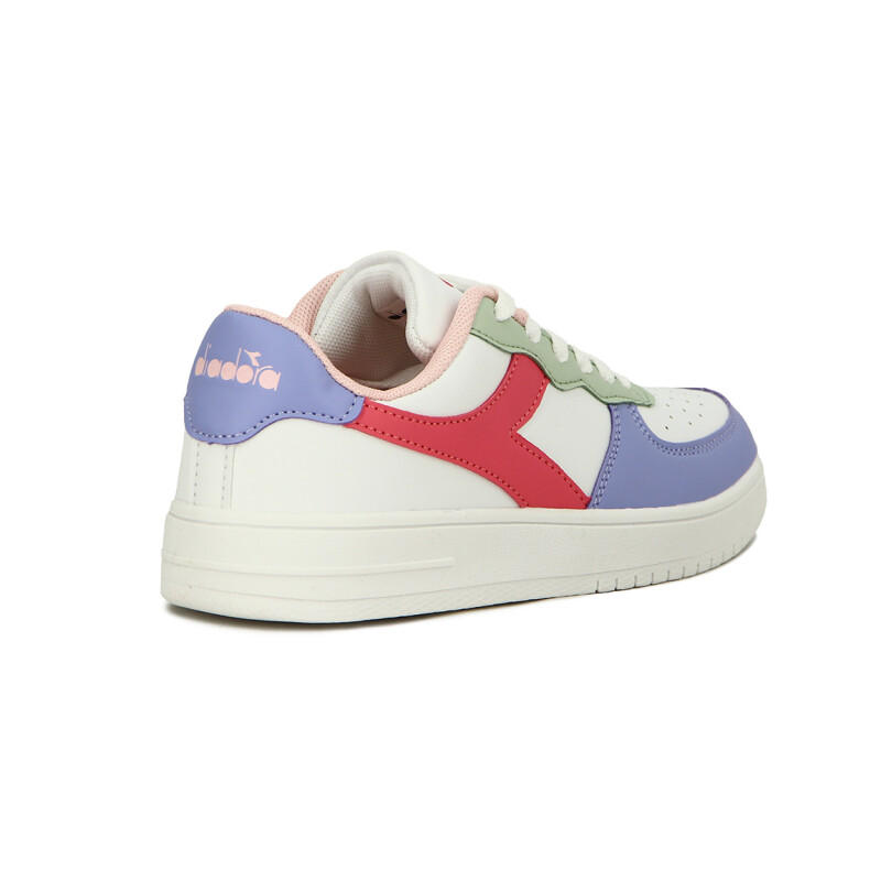 Championes Casuales Mujer Diadora Spitfire Blanco-Purpura