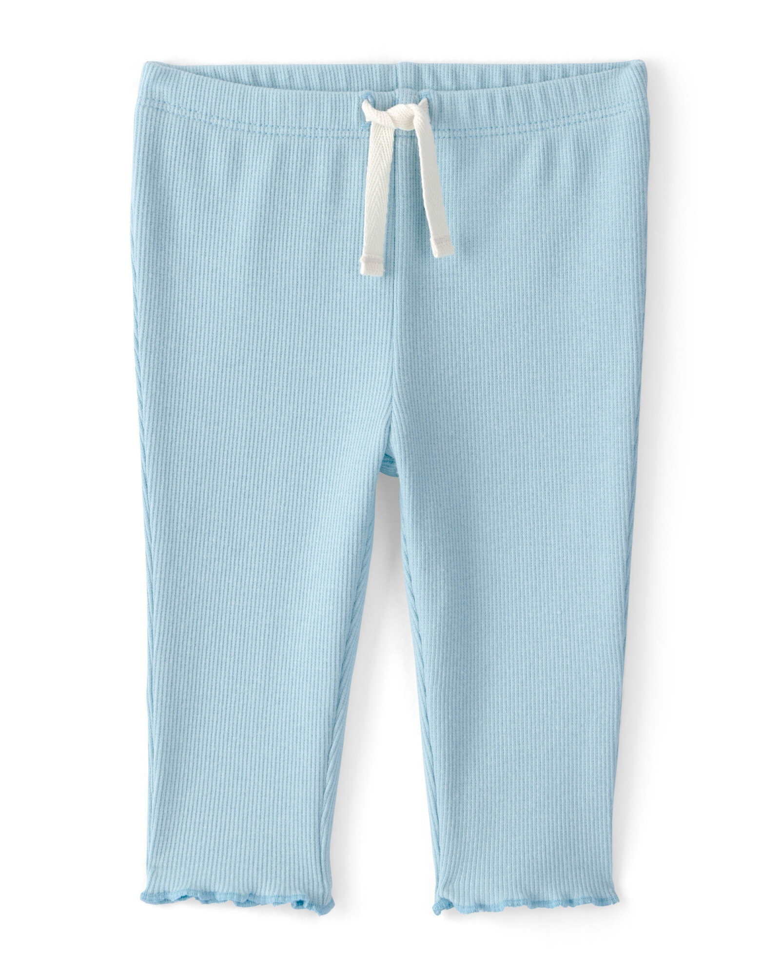 Pantalón de algodón acanalado, azul Pantalón de algodón acanalado, azul