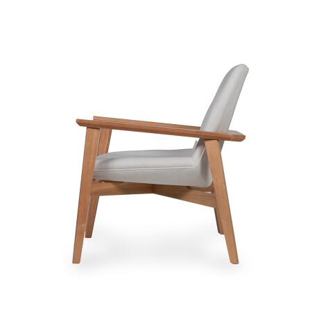 Butaca Esmeralda - Tela Rústica 557 (Beige)
