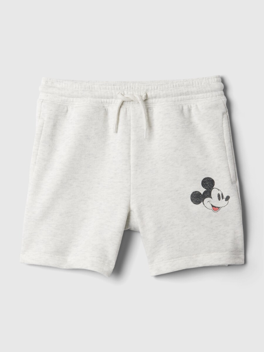 Short Disney Toddler Niño - Pale Grey Heather Bc01 